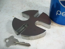 NEW 3-3/8" STEEL Slotted Anvil Wheel Arbor Press Plate