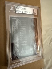 1985 TOPPS #536 KIRBY PUCKETT RC TWINS HOF BGS 9 MINT VAULT PROOF NEGATIVE BACK