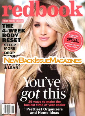 Redbook 9/18,Carrie Underwood,September 2018,*BRAND NEW*,*LAST ONE*