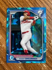2024 Bowman Draft Sapphire Kodey Shojinaga 1st Bowman BDC-108 Phillies