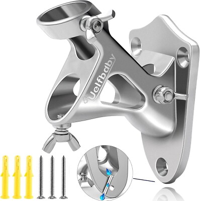 Flag Pole Holder Bracket with Drainage Design 304 Stainless Steel Heavy Duty...