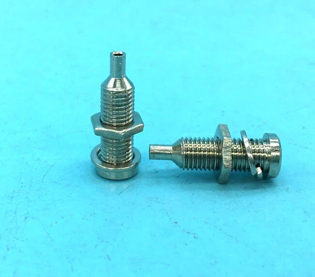 Metal Binding Post 4mm banana chassis panel socket 4mm female speaker connector  - Image 3 of 4