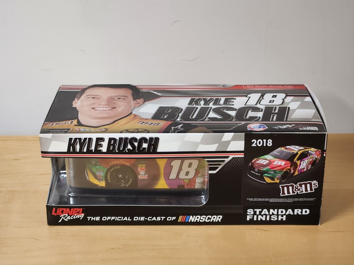 NASCAR 1/24 2018 カイル・ブッシュ #18 M&M's action-racing-kyle-busch-2018-