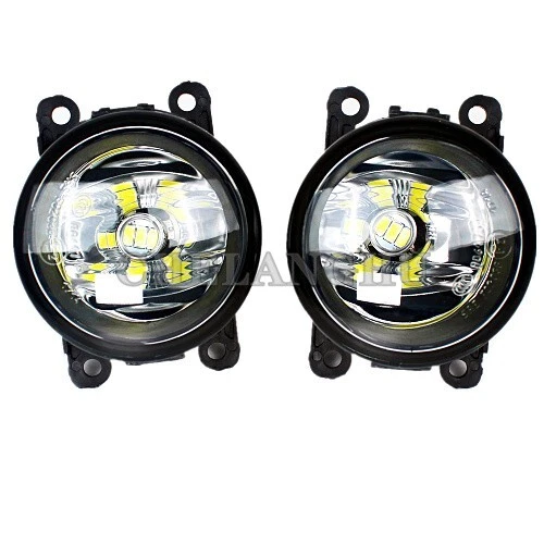 Par de faros antiniebla LED para Nissan Leaf 2010 2011 2012 2013 2014 2015 2016 2017 Foto 4 de 4