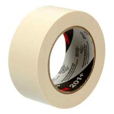 3M 201 General Use Masking Tape, Tan, 2" x 60 yd., 4.4 mil 00051115647420 