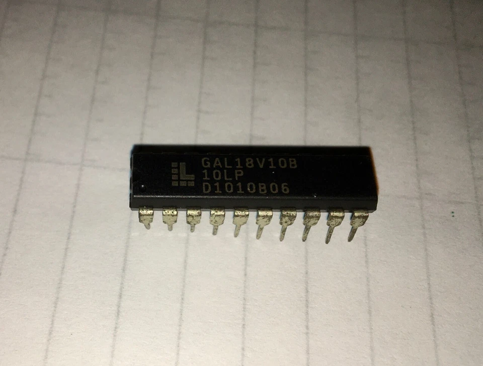 Custom GAL16V8 GAL16V8D GAL20V8 Konami Capcom PAL GAL Jamma CPS1 - Immagine 2 di 2