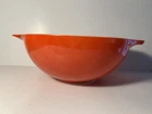 VTG 1950s PYREX Red Friendship Cinderella 4-QT Pour Spout Mixing Bowl #444