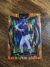 KELLON LINDSEY ORANGE SHOCK 2025 PANINI SELECT BASEBALL
