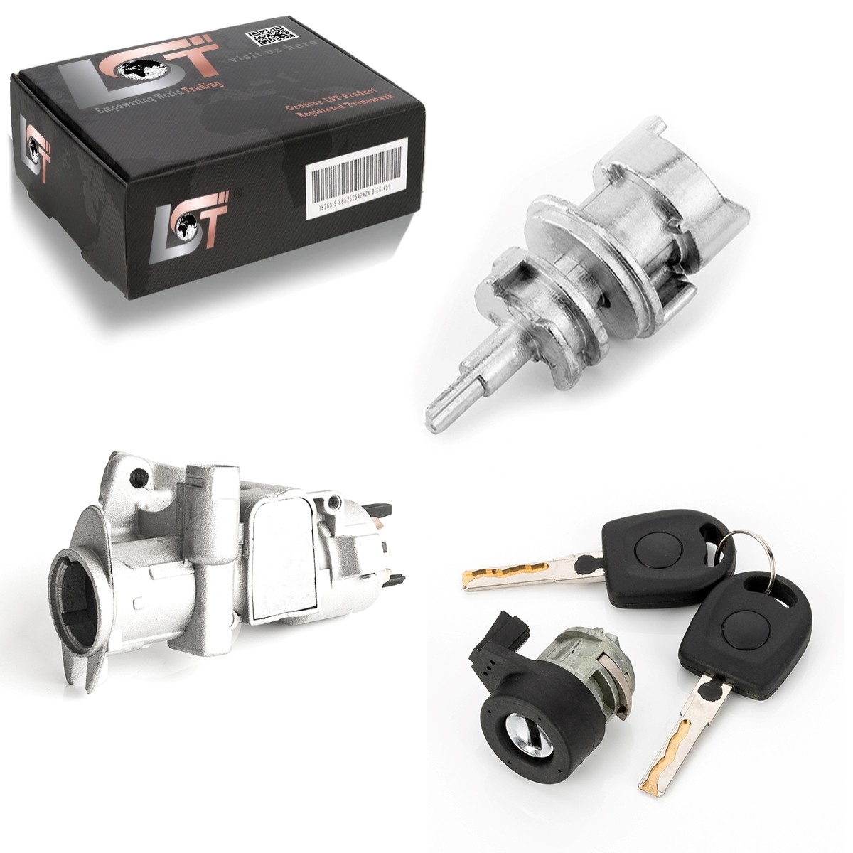 Ignition Lock Repair Kit Lock Cylinder Housing for Seat Ibiza Leon Toledo