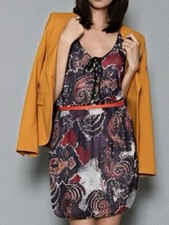 Free People Boho Bohemian Mini Dress Size Medium