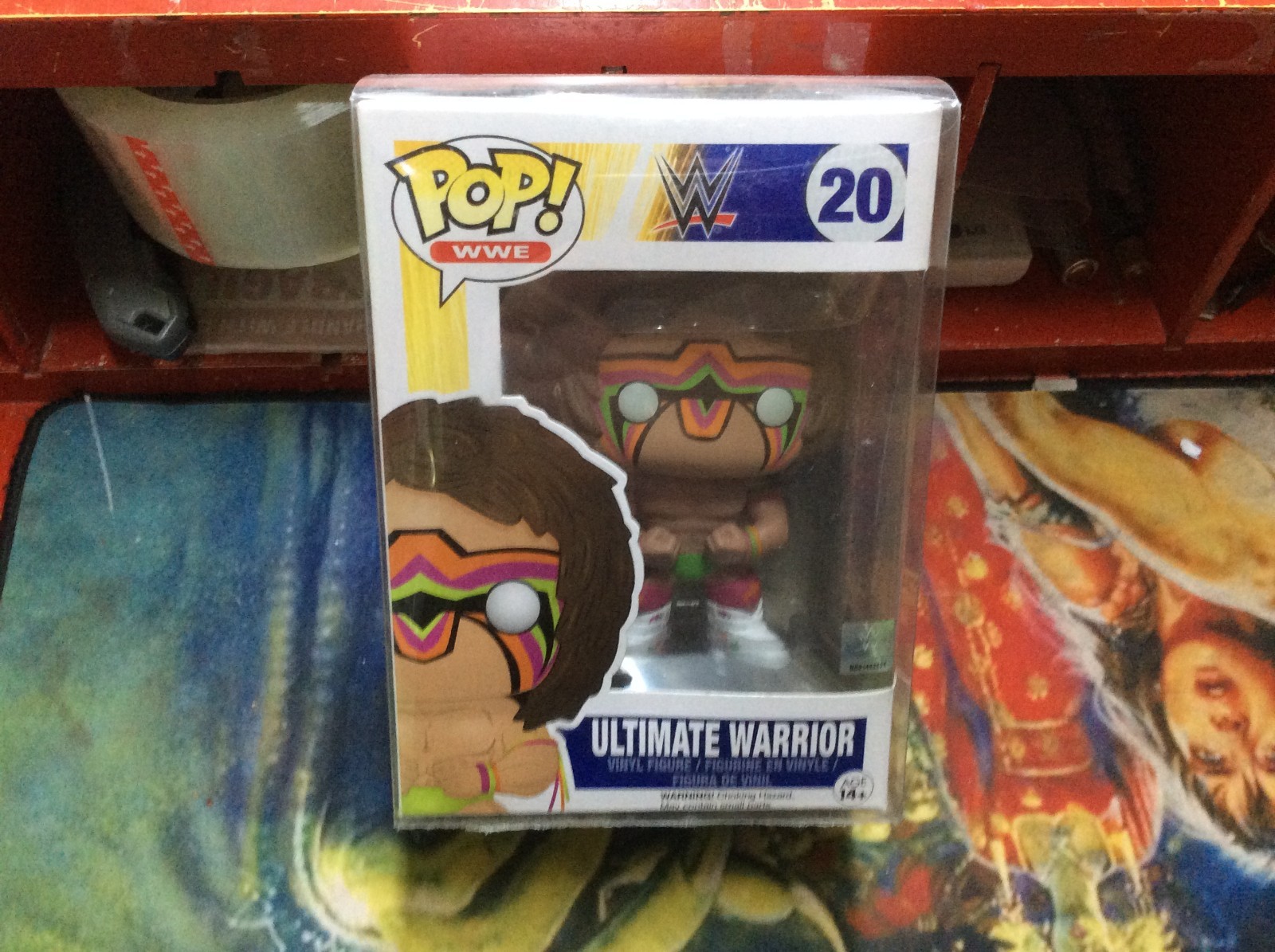 NEW Funko Pop  WWE  Ultimate Warrior #20.