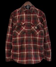 Carhartt   Rugged Flex    Relaxed Fit Long Sleeve Button Down Shirt  Men  s S