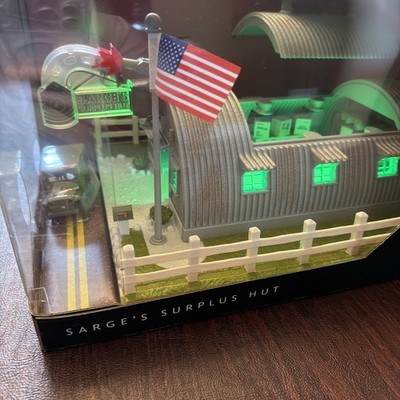 NEW! Disney Diecast Car Set Precision Series SARGE'S Surplus Hut