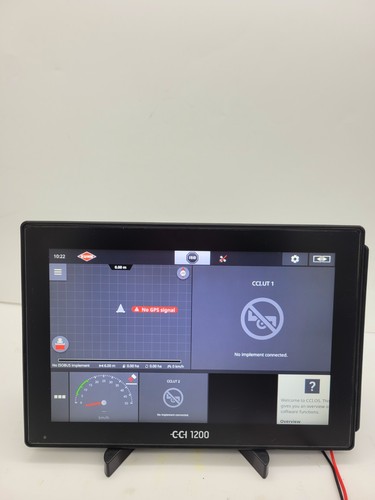 Kuhn ISOBUS Terminal CCI 1200  Display Parallel Tracking Section Control Tasck - Picture 7 of 12