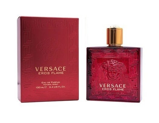 Versace Eros Flame 3.4 oz Men's Eau De Parfum Spray New & Sealed