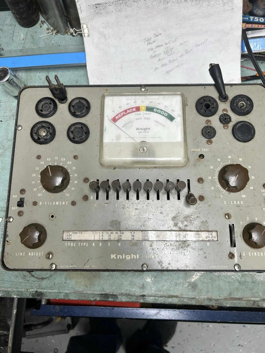 Knight Vacuum Tube Testers for sale - eBay