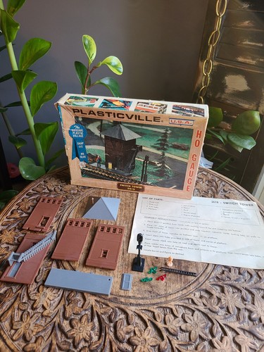 De colección Plasticville EE. UU. Escala HO Interruptor Torre 2619 Bachmann Modelo Kit con Caja | Zustand: Used