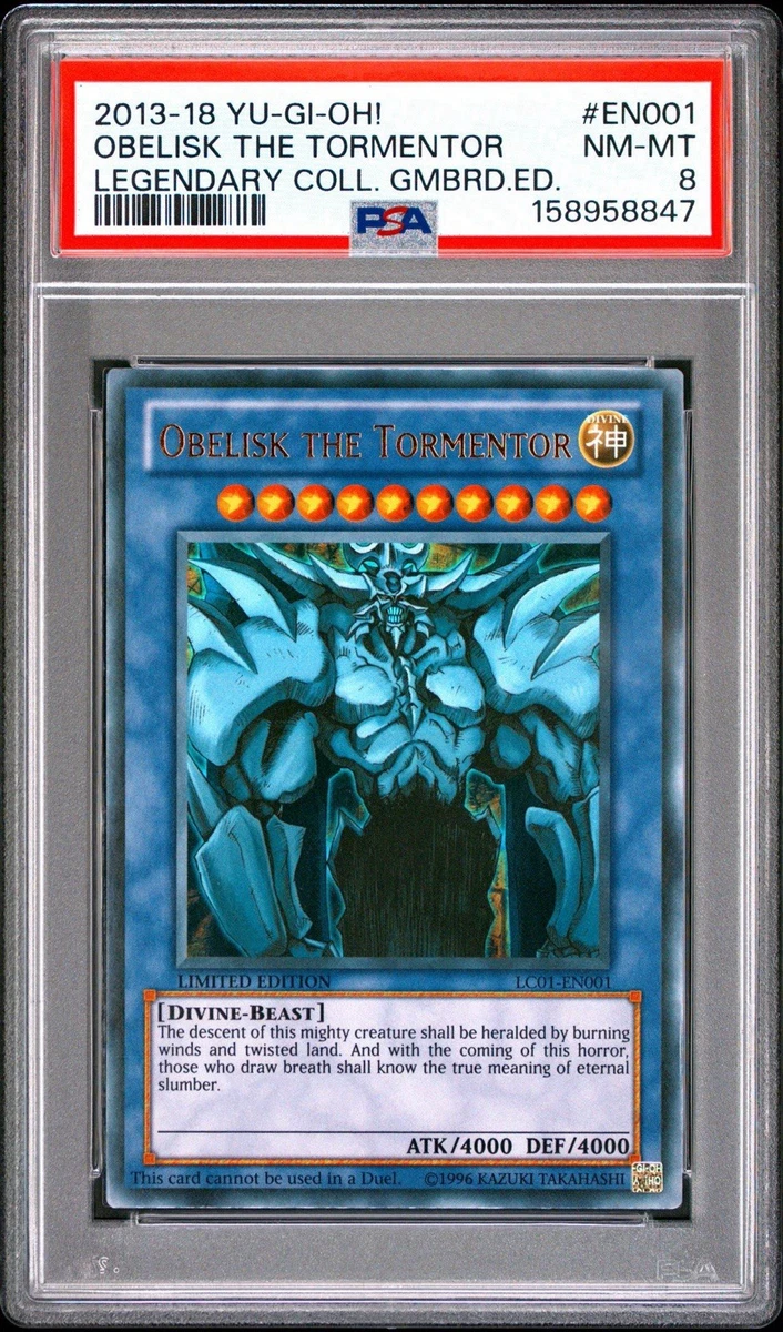 Obelisk The Tormentor Konami Yu-Gi-Oh! TCG Professional Sports