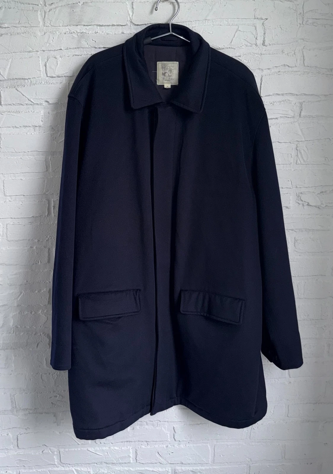 Brooks Brothers Loro Piana Storm System Wool Car Coat Jacket size XL