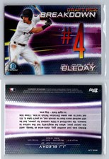 2019 Bowman Draft #BSB-JJB J.J. Bleday Draft Pick Breakdown