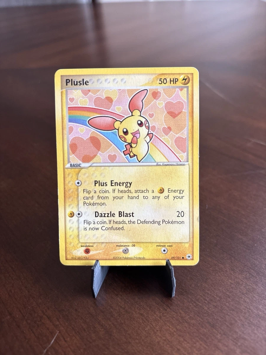 plusle pokemon card value Cards Price Guide Pokmon Hit Points50 HP Form Plusle - 065/062 - SV3a: