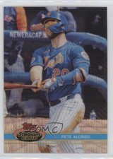 2021 Stadium Club Chrome 1991 Design Variation Wave Refractor Pete Alonso o7m