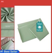 Body Pillowcase 21x54 Inch 100 Percent Cotton 800TC Envelope Closure Sage Green