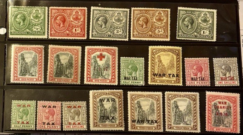 BAHAMAS 19 Different C.V. $136.40