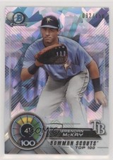 2018 Bowman Scouts' Top 100 Atomic Refractor 92/150 Brendan McKay #BTP-41 s3g