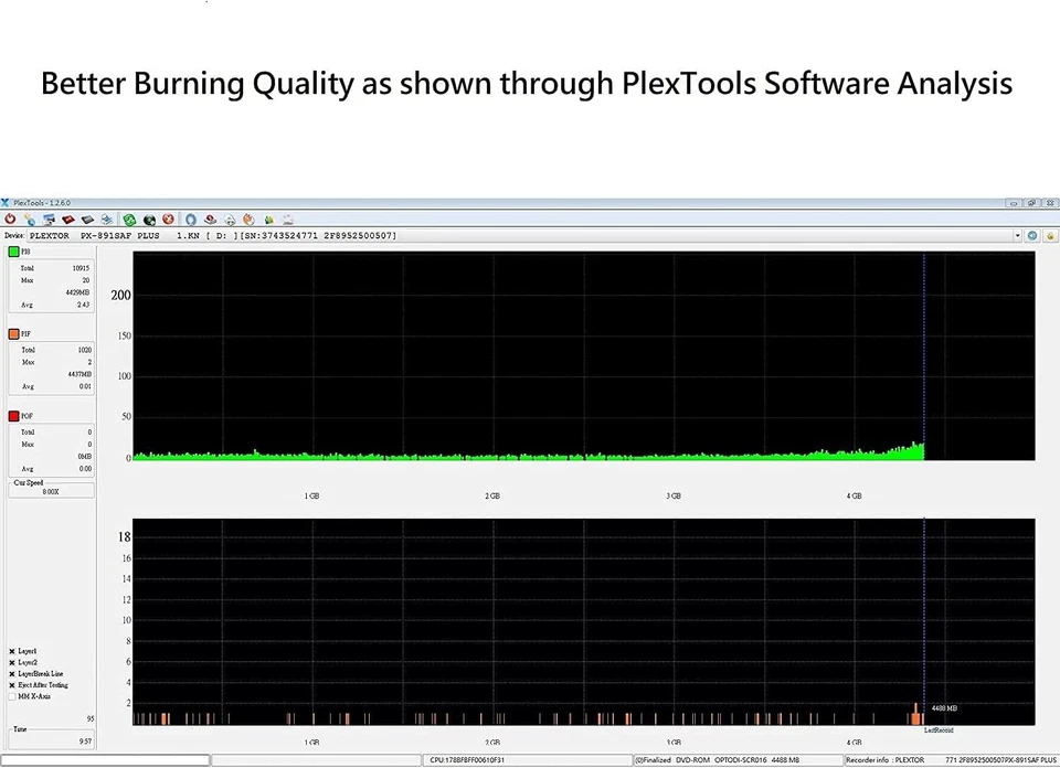 PlexCopier 24X SATA 1 a 5 CD DVD M-Disc Compatible Duplicador Grabador Copiadora Toalla Foto 4 de 4