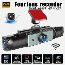 Car DVR Dash Cam WiFi GPS HD 4 Lens*1080P Dashboard Camera Loop Video Recorder
