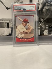 HOF Richie Ashburn 1990 Pacific Baseball Legends Auto #70 Phillies PSA/DNA Auto