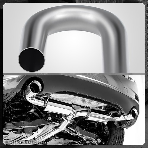 2" Inch OD DIY Custom 45 & 180 Degree U Bends Pipe Exhaust Tubing Mild Steel - Picture 6 of 6