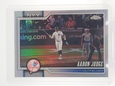 AARON JUDGE 2026 TOPPS CHROME IMAGE VARIATION SP #100 NEW YORK YANKEES Q3735