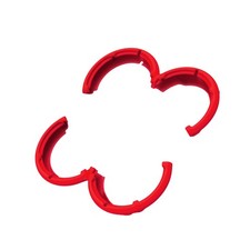 1 Pair Red Propeller Guard Anti-Collision Bumper Protective Ring For DJI NEO;