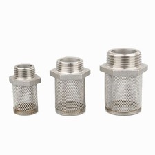 304 Stainless Steel Mesh Filter for Garden Irrigation Pump Hose Water Cleaning