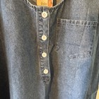 Womens Denim Oversized Sleeveless Romper Dress Medium NWT — photo 6