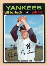 1971 TOPPS #683 BILL BURBACH YANKEES EX-MT 550678 (KYCARDS)