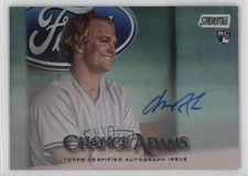 2019 Topps Stadium Club Rainbow Foil /10 Chance Adams #SCA-CA Rookie Auto RC
