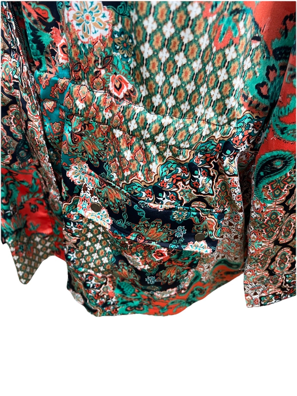 Ruby Rd Jacket Petite Plus Size 2X Artsy Zippered… - image 6