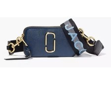 Marc Jacobs Women's Snapshot Crossbody Bag, Blue Multi, One Size M0014146-424