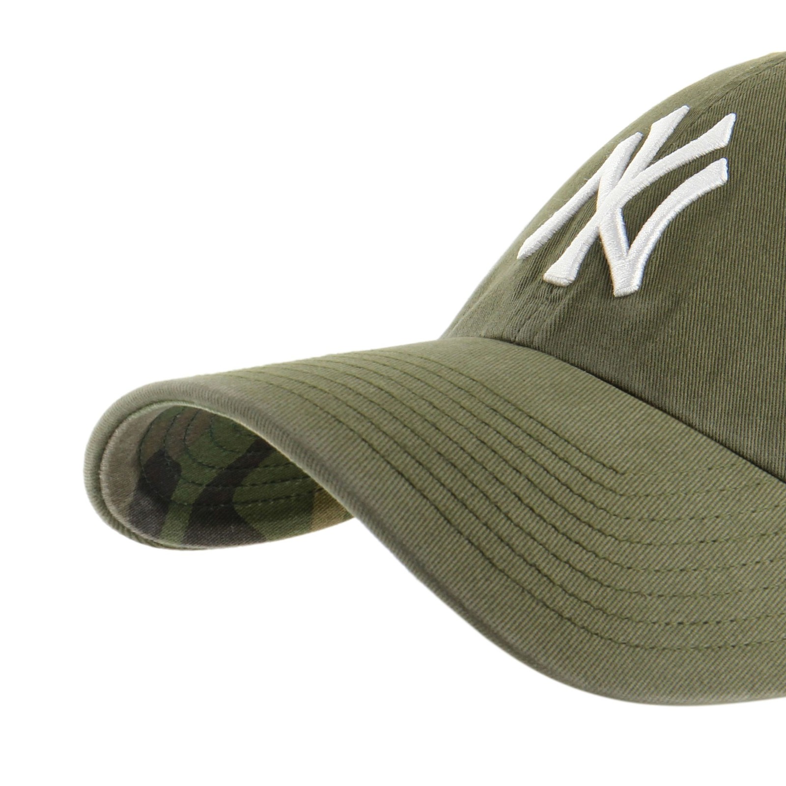 APL Cappellino Relaxed 47 Brand PULITO New York Yankees legno di sandalo