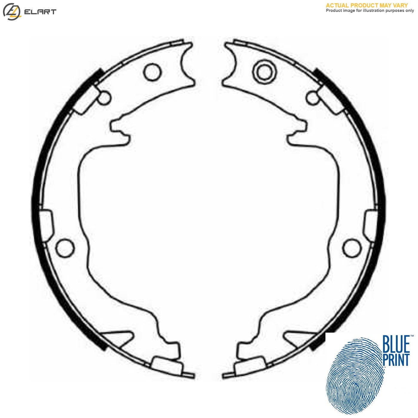 BRAKE SHOE SET PARKING BRAKE ADG04169 FOR HYUNDAI ix35/SUV TUCSON/IX35/II i30