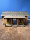 VINTAGE MARX JOHNNY RINGO TIN LITHO  WESTERN RANCH HOUSE