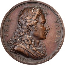 [#1508739] France, Medal, Jean Varin, Galerie Métallique, 1820, Bronze, Gatte, a