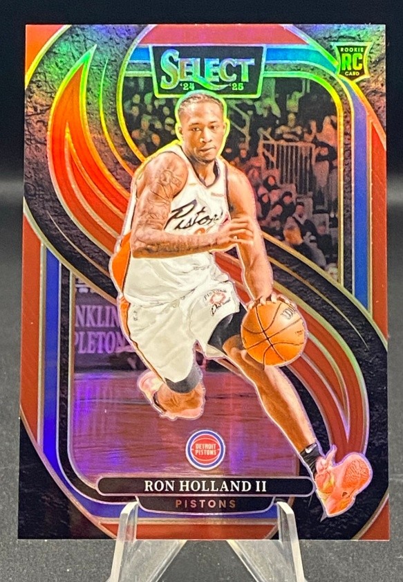 Ron Holland II 2024-25 Panini Select RC Premier Red /199 #198