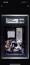 2018 panini playbook tom brady patch auto /10 THE GOAT