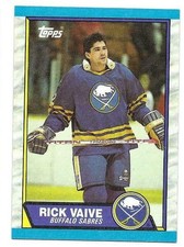 RICK VAIVE 1989-90 TOPPS CARD NM-MT+ CONDITION