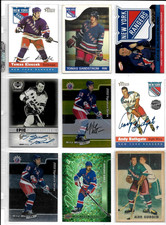 N.Y. RANGERS 30 X LOT AUTOS-ROOKIES-GAME USED- ALL SCANNED . NR. MT. ALL !!
