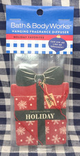 ALL NEW Holiday Hanging Car Fragrance Bath  Body Works SHIPS FREE 